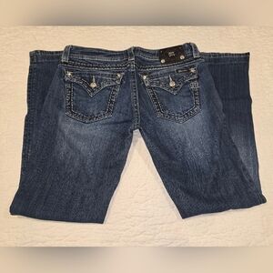 Miss Me Dark Blue Boot Cut Jeans